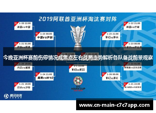 今晚亚洲杯赛前伤停情况成焦点左右战局走势解析各队备战前景观察